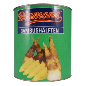 Bamboo shoots in water, halves, 2.95kg
