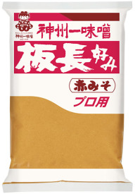 Tumšā rīsu-sojas pupiņu pasta Aka Miso, 1kg