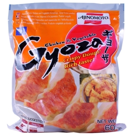 Gyoza chicken & vegetables dumplings, frozen, 600g