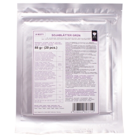 Sojas lapas, zaļas, 20gab., 88g