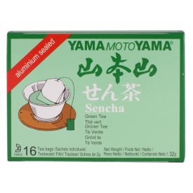 Zaļā tēja Sencha, 16 tējas maisiņi, 32g