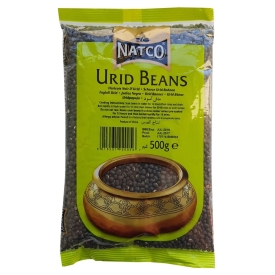 Melnās pupiņas Urid, veselas, 500g