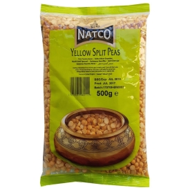 Dzeltenie zirņi, šķelti, 500g