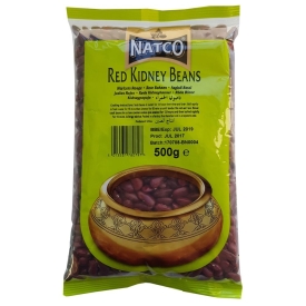 Sarkanās pupiņas, veselas, 500g