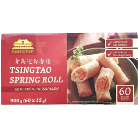 Pavasara rullīši ar dārzeņiem Tsingtao Mini, saldēti, 900g