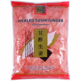 Marinēts suši ingvers Gari, rozā, 1.5kg