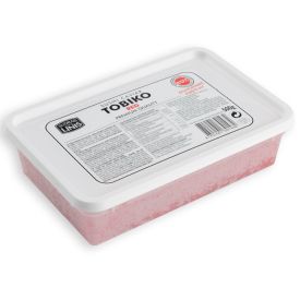 Flying fish roe Tobiko red, frozen, 500g