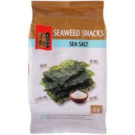 Seaweed snacks with sea salt, 5g