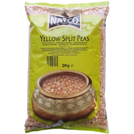 Dzeltenie zirņi, šķelti, 2kg