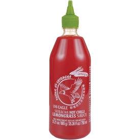 Hot Chilli Sauce Sriracha Lemongrass, 885g