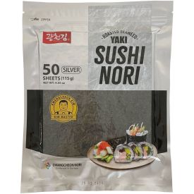 Roasted seaweed sheets Sushi Nori Gold, 50pcs., 115g