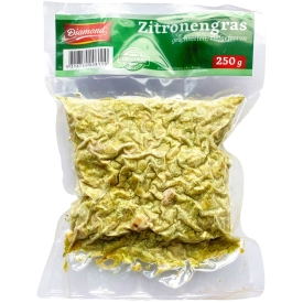 Lemongrass, cut, quick-frozen, 250g