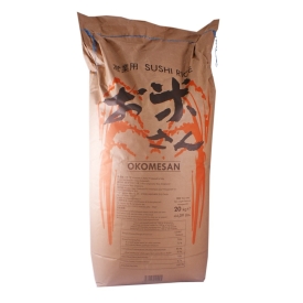 Sushi rice, round grain, 20kg