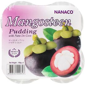 Желе-десерт Ната де Коко со вкусом мангустина, 432 г (4×108 г)