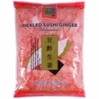 Pickled sushi ginger with sweeteners Gari, pink, 1.5kg