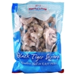 Tīģergarneles čaumalā bez galvas 16/20, viegli lobāmas, saldētas, 1kg (25% glazūra)
