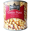 Chick peas in salted water, 2,5kg