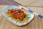 Teriyaki salmon