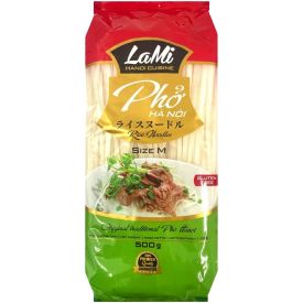 Rice noodles, size M, 4mm, 500g