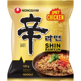 Instant noodle soup Shin Ramyun, Chicken, Hot, 120g
